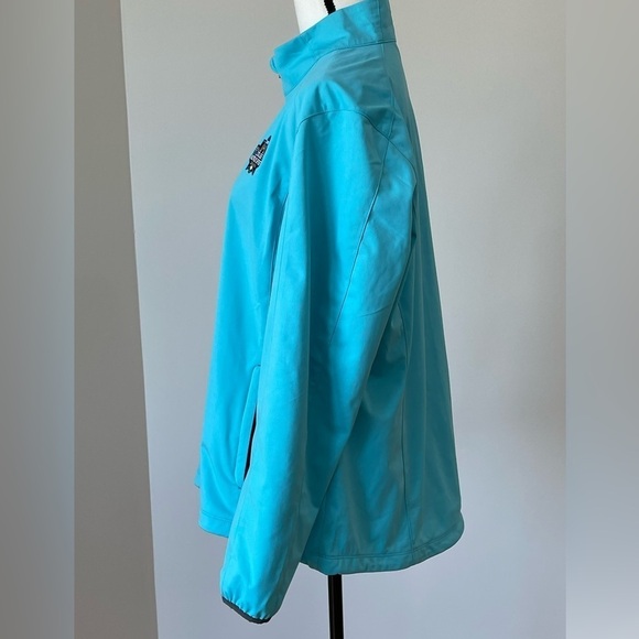 Port Authority Omaha college world Series aqua blue XXL ladies jacket CWS sports - Picture 3 of 11